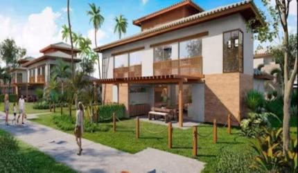 Casa com 3/4 sendo 2 suítes, 180 m² por R$ 1.408.000 - Imbassai - Mata de São João/BA