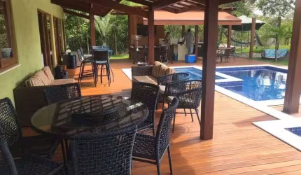 Casa com 6 dormitórios para alugar, 400 m² por R$ 3.500,00/dia - Praia do Forte - Mata de São João/BA