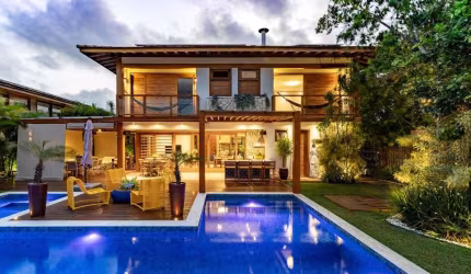 Casa com 6 dormitórios para alugar, 260 m² por R$ 10.200/dia- Praia do Forte - Mata de São João/BA
