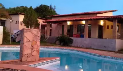 Casa com 6 dormitórios para alugar, 750 m² por R$ 1.000,00/dia - Arembepe - Camaçari/BA