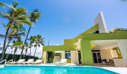 Casa maravilhosa, beira mar com 7 dormitórios à venda, por R$ 3.000.000 - Vilas do Atlântico/BA