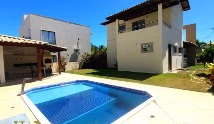 Casa maravilhosa á venda, 4 suítes. Condomínio Villas do Jacuípe - Barra do Jacuípe - Camaçari/BA