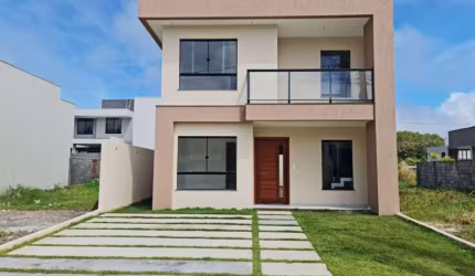 Casa com 4 suítes à venda, Condomínio Vila Florença -  Abrantes - Estrada do Coco