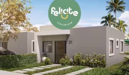 Felicite Itacimirim. Casa com 2 dormitórios à venda. Condomínio com infraestrutura completa- Itacimirim