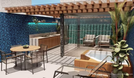 Apartamento com 2 dormitórios à venda, 70 m² por R$ 566.000 - Buraquinho - Lauro de Freitas/BA