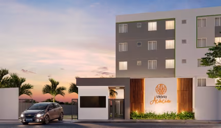 Vitória Acácia - Apartamento com 2 quartos em Santa Maria próximo a Messejana