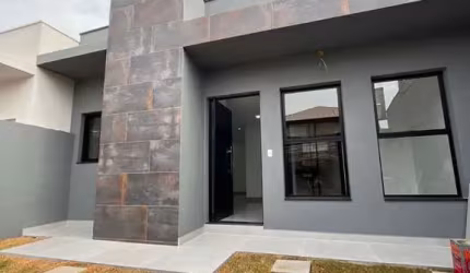 CASA MODERNA  RECÉM CONSTRUÍDA NO JARDIM MARABAIA!!!