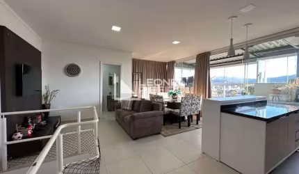 Apartamento cobertura duplex à venda com 2 dormitórios no bairro Quintino em Timbó-SC