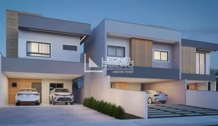 Casa Sobrado com 3 dormitórios suítes à venda, 160,79 m² no bairro Padre Martinho Stein - Timbó/SC