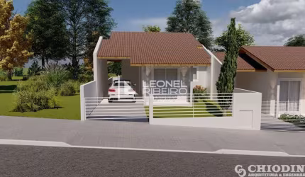 Casa com 2 dormitórios à venda, 75 m² no bairro Araponguinhas em Timbó - SC