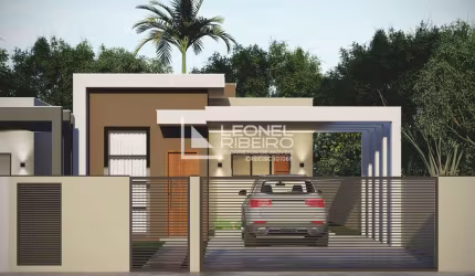 Casa com 3 dormitórios à venda, 80,49 m² no bairro Divinéia em Rio dos Cedros/SC