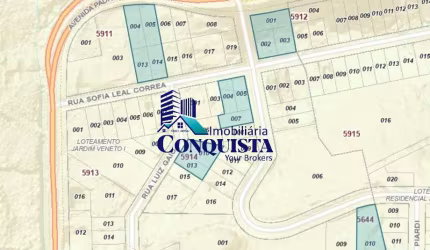 Terreno à venda na Rua Sofia Leal Corrêa, Zorzi, Caxias do Sul por R$ 596.000
