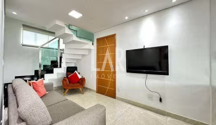 Cobertura à venda, 2 quartos, 1 vaga, Santa Mônica - Belo Horizonte/MG