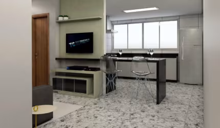 Cobertura à venda, 2 quartos, 2 suítes, 2 vagas, Santa Efigênia - Belo Horizonte/MG
