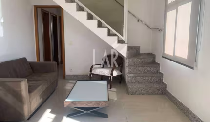 Cobertura à venda, 3 quartos, 1 suíte, escritório, 2 vagas, São Pedro - Belo Horizonte/MG