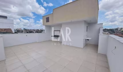Cobertura à venda, 3 quartos, 1 suíte, 2 vagas, Santa Branca - Belo Horizonte/MG