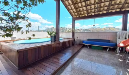 Cobertura à venda, 3 quartos, 1 suíte, 2 vagas, CaiçaraAdelaide - Belo Horizonte/MG