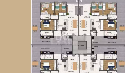 Área Privativa à venda, 3 quartos, 1 suíte, 2 vagas, Liberdade - Belo Horizonte/MG