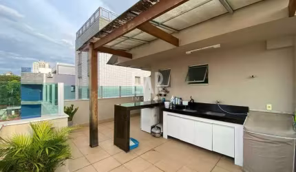 Cobertura à venda, 3 quartos, 2 suítes, 2 vagas, Santo Antônio - Belo Horizonte/MG