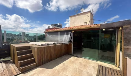 Cobertura para aluguel, 3 quartos, 1 vaga, Sagrada Família - Belo Horizonte/MG