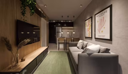 Apartamento com 2 quartos à venda na Rua Santo Antônio, 1093, Barreiros, São José, 53 m2 por R$ 490.000