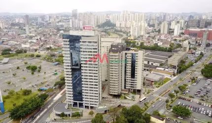 Loja no Centro de SBCampo 8 vagas prédio com manobrista Marco Zero Tower - Auditório - Circuito interno de TV - Estacionamento rotativo - Portão Eletrônico  - Rua asfaltada - Central de limpeza e gove