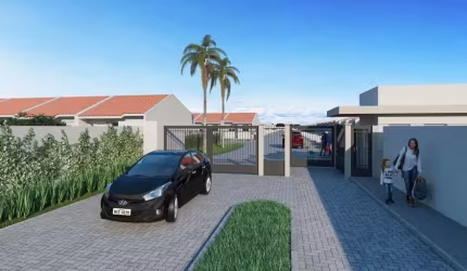 Casa em condomínio fechado com 2 quartos à venda na Rua Imperador, 570, Sítio Ipiranga, Cachoeirinha por R$ 239.500