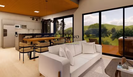 CASA EM CONSTRUÇÃO À VENDA EM CONDOMÍNIO FECHADO - RANCHO QUEIMADO/SC.