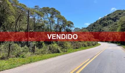TERRENO Á VENDA, com frente pra SC108, Á 10KM da BR 282, Rancho Queimado SC