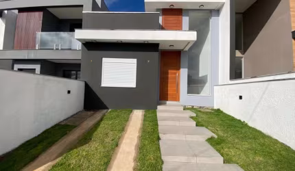 Casa em condomínio fechado com 2 quartos à venda na Agenor Jardim Rosa, 331, Loteamento Jardim Timbaúva, Gravataí, 83 m2 por R$ 499.000