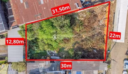 Terreno comercial para alugar na Clara Nunes, 49, Jardim Betânia, Cachoeirinha, 522 m2 por R$ 3.300
