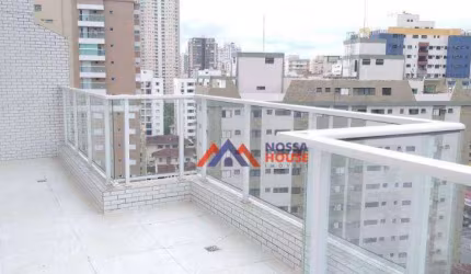 Apartamento com 2 dormitórios à venda, 123 m² por R$ 970.000,00 - Boqueirão - Santos/SP
