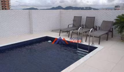 Apartamento com 1 dormitório à venda, 60 m² por R$ 635.000,00 - Boqueirão - Santos/SP