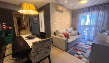 Apartamento de 2 dormitórios 68m² no Gonzaga com lazer completo