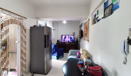 Apartamento de 1 dormitório 38m² predio frente mar