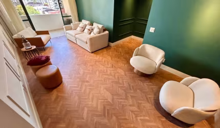 Apartamento de 2 dormitórios 103m² na Vila Rica Porteira Fechada