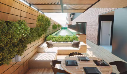 Studio duplo com 2 suítes, 79 m² - Barro Vermelho - Vitória/ES