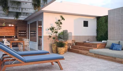 Cobertura com 3 dormitórios à venda, 125 m² por R$ 1.870.320,64 - Praia de Itaparica - Vila Velha/ES