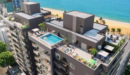 Cobertura com 4 dormitórios à venda, 192 m² por R$ 3.305.915,86 - Praia da Costa - Vila Velha/ES