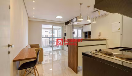 Apartamento Studio Condomínio Cidade Maia com 1 dormitório para alugar, 38 m² por R$ 3.053/mês - Jardim Flor da Montanha - Guarulhos/SP