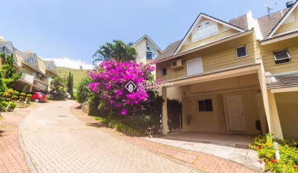 Casa em condomínio fechado com 3 quartos à venda na Avenida Engenheiro Ludolfo Boehl, 1179, Teresópolis, Porto Alegre, 216 m2 por R$ 1.100.000