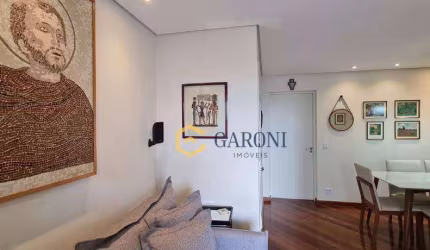 Apartamento à venda com 78 m² três quartos, sendo uma suíte, varanda e duas vagas de garagem. Alto da Lapa SP