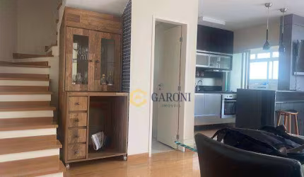 Apartamento Duplex com 1 dormitório à venda, 72 m² por R$ 1.100.000,00 - Alto de Pinheiros - São Paulo/SP