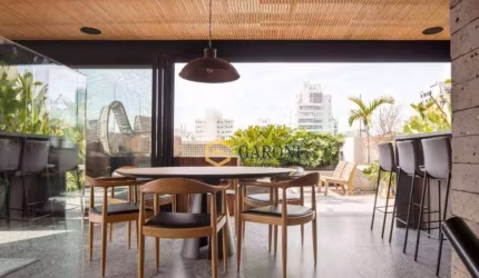 Elegância, modernidade e conforto em Pinheiros! Cobertura duplex!