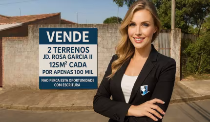 Seu sonho começa aqui! Terreno à venda em Tatuí – Bairro Rosa Garcia II