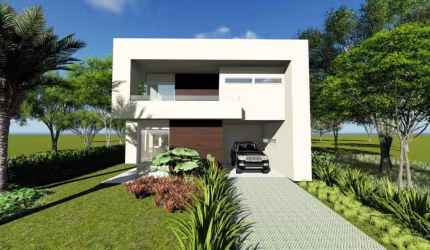 Excepcional Sobrado em obras a venda no condomínio Riviera de Santa Cristina XIII