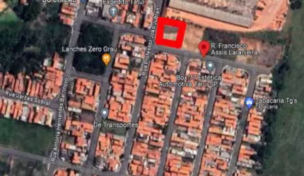 LOTE 01 -   OPORTUNIDADE ÚNICA! TERRENO COMERCIAL  806,12m2 TATUÍ - SP