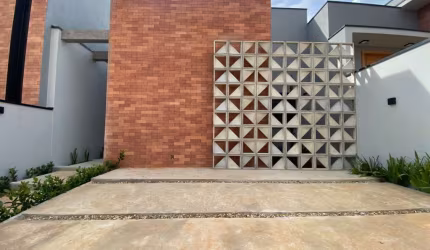 Casa Moderna Reserva dos Ypês II com 3 Dormitórios e Espaço Gourmet em Condomínio de Lazer