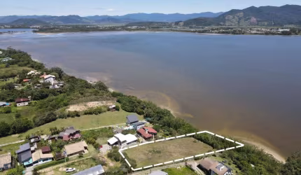 Terreno em condomínio fechado à venda na Ostra, Ibiraquera, Imbituba por R$ 2.000.000