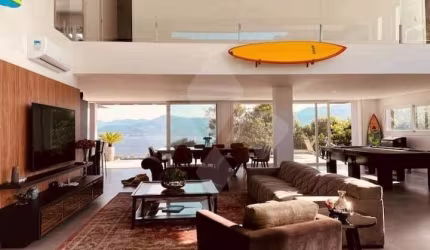 Casa em condomínio fechado com 6 quartos à venda na Geral da Praia da Ferrugem, 1000, Capão, Garopaba por R$ 5.900.000
